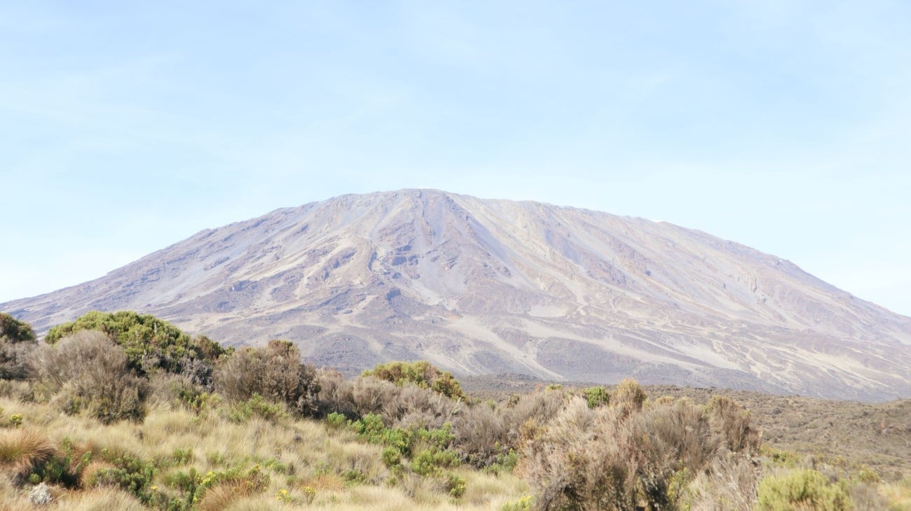 Kilimanjaron vaellus, päivät 3-5